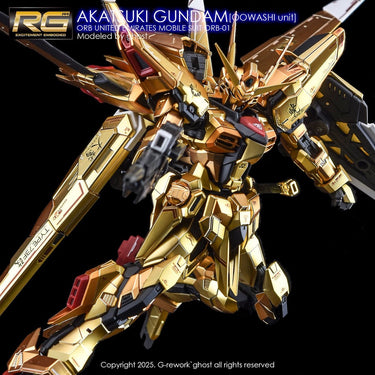 G-Rework GRE-CD-RG41 Premium Decal for RG Akatsuki Oowashi